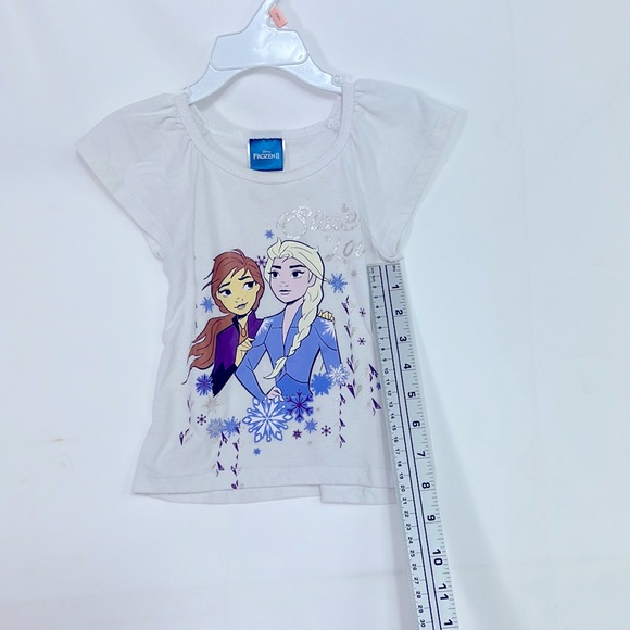 #0453 Disney Frozen II `Sister Love’ T-Shirt | Size: 2T - Picture 4 of 5